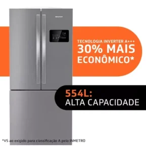 Geladeira Brastemp Frost Free French Door A+++ 554 L. 😍
