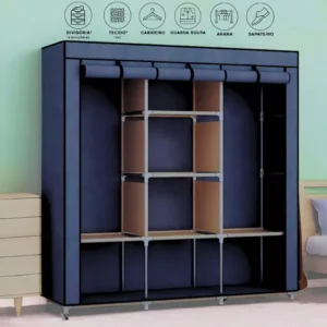 Guarda Roupa Portátil Desmontável no precinho Shopee! 👗🧥