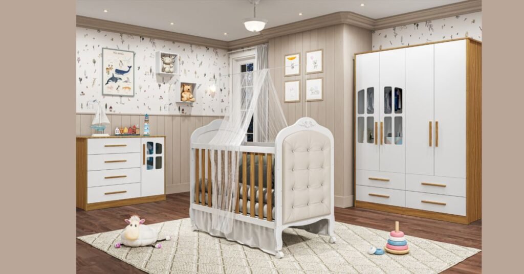Kit de quarto bebê completo