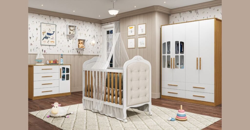 Kit de quarto bebê completo 