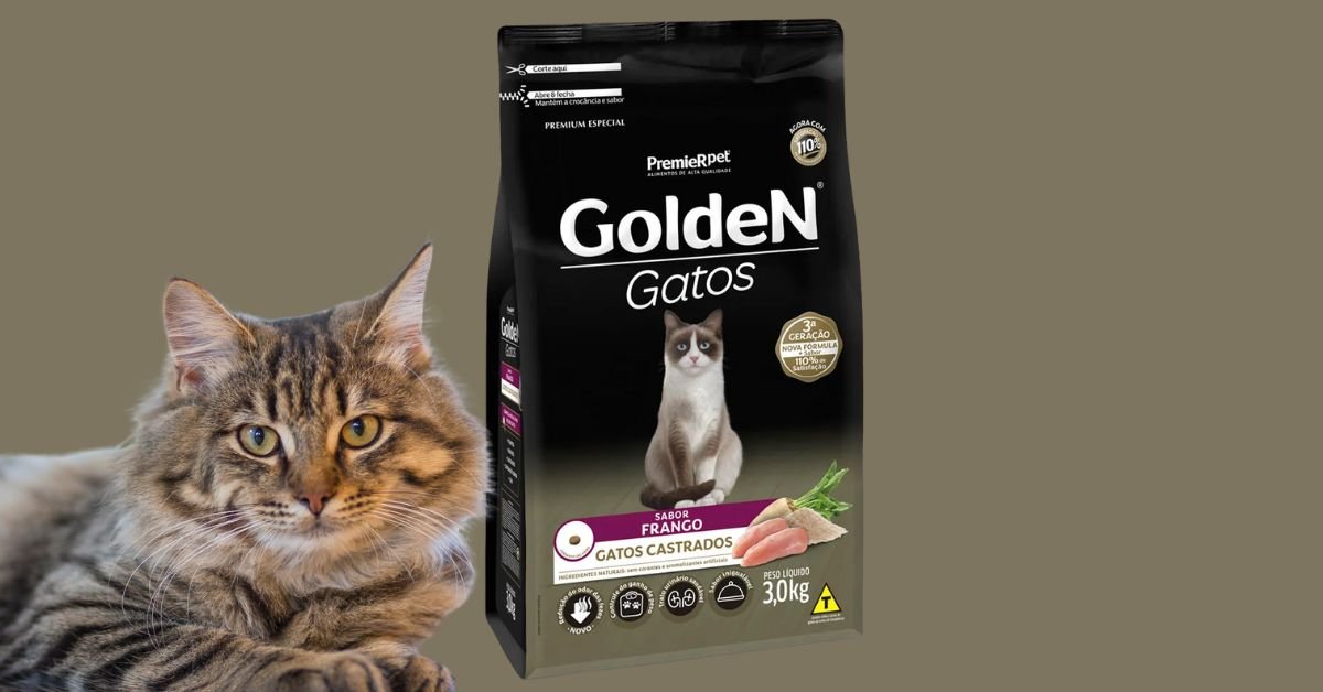 Ração Golden Para Gatos Castrados 