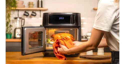 fritadeira air fryer elétrica wap 12 litros digital oven