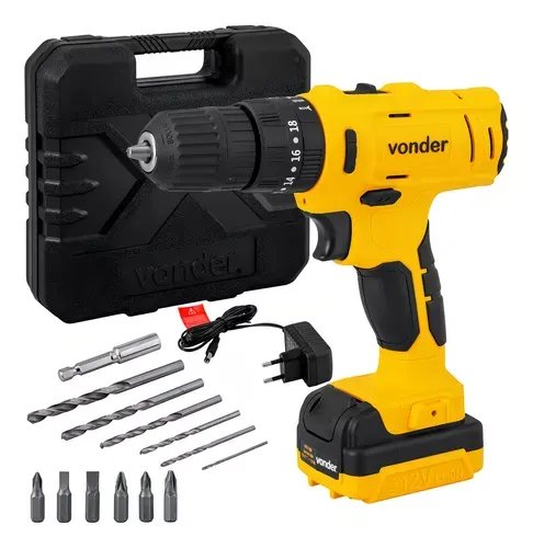 Furadeira Parafusadeira Vonder 12V