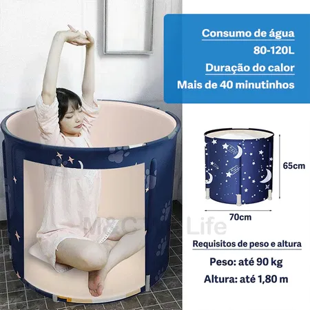 Banheira Dobrável SPA