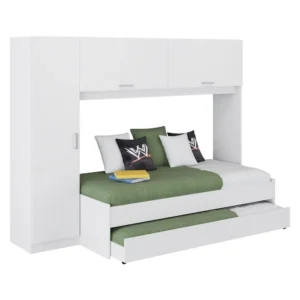 Bicama com Guarda-Roupa: Ganhe Espaço e Organização! 🛏️✨