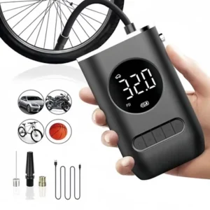 Mini Compressor de Ar Portátil: Salvador dos rolês inesperados 🚗