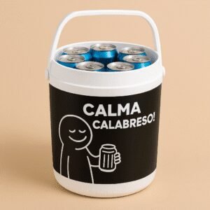 Cooler Térmico 8 Latas: Cerveja Gelada e Promo Shopee! 🍻🧊