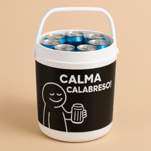 Cooler Térmico 8 Latas: Cerveja Gelada e Promo Shopee! 🍻🧊