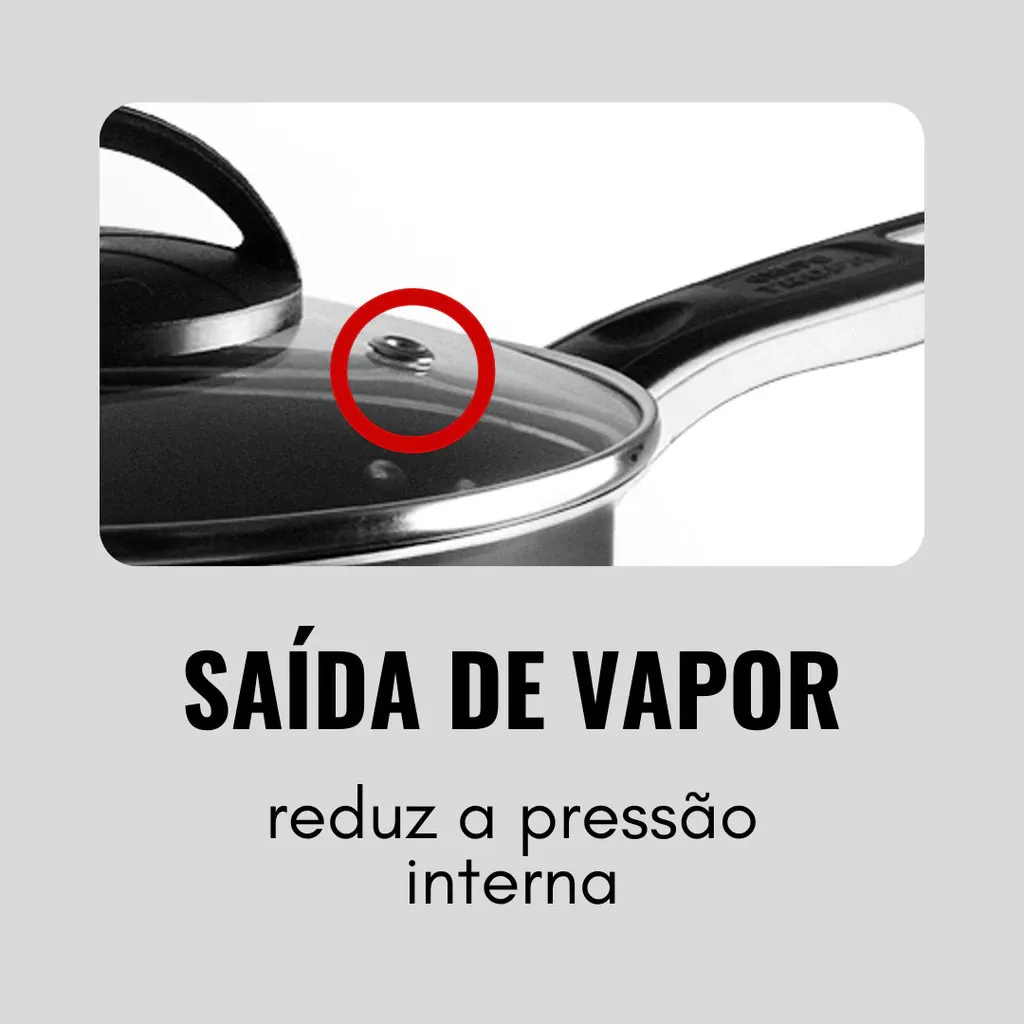Jogo de Panelas Antiaderente