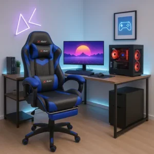 Cadeira gamer X-Ray ergonômica: Cupom de  25OFF 🎮💺