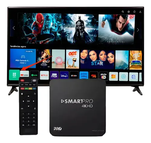 TV Box 4K barata