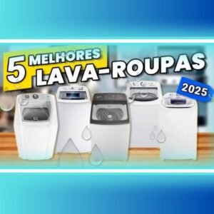 Melhor Máquina de Lavar Roupas: Top 5 de 2025!