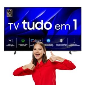 Smart TV 75 Crystal: O cinema 4K gigante, com o melhor custo-benefício! 🤩