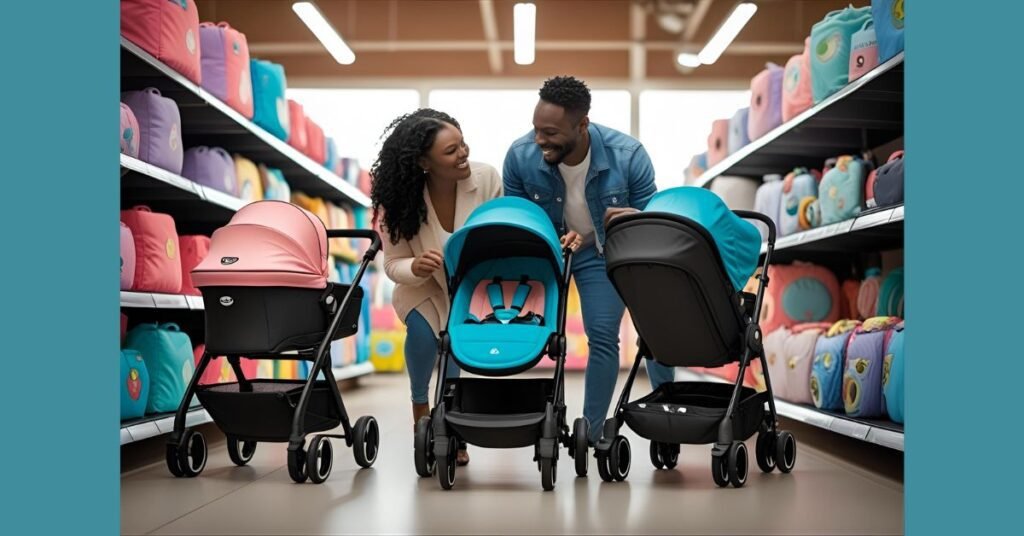 Carrinho de Passeio Para Bebê