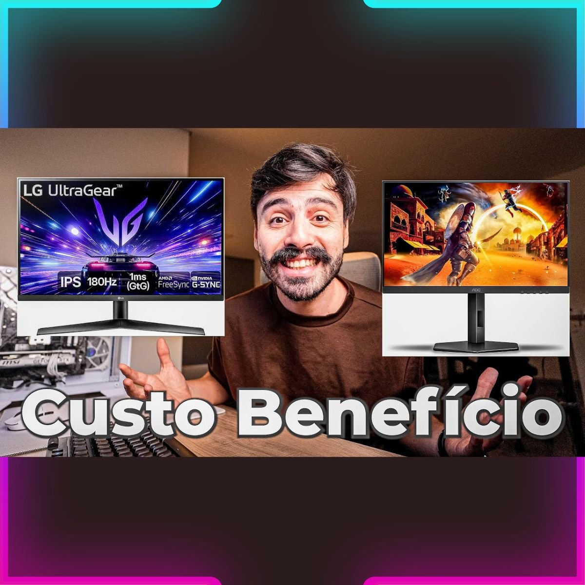Melhores Monitores Para Gamers Custo Benefício de 2025 ! - Compra sem Erro