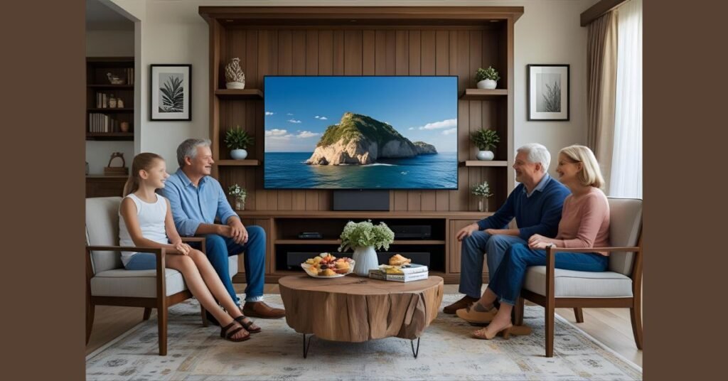 Painel de TV Com Rack