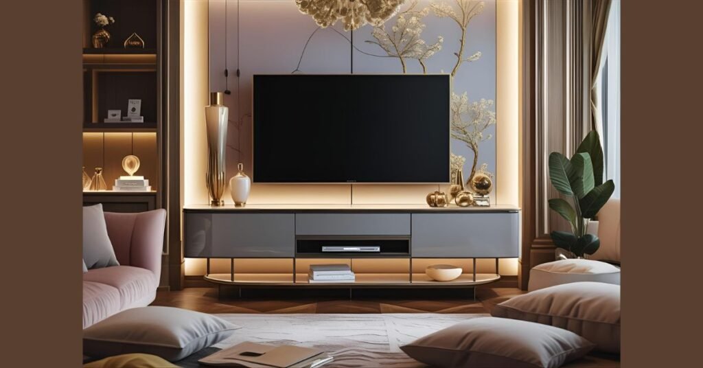 Painel de TV Com Rack