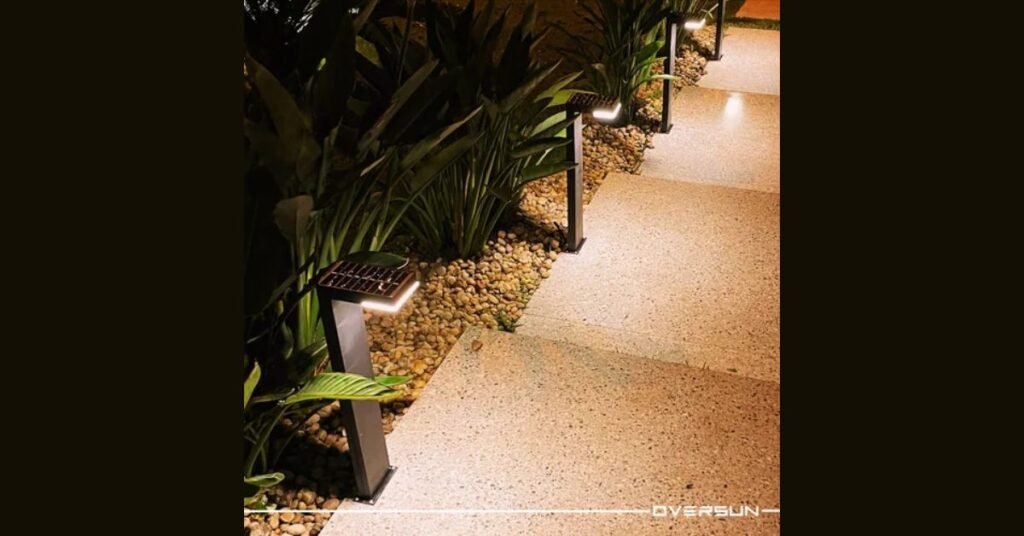 Poste Para Iluminação de Jardim