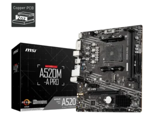 placas-mãe A520M