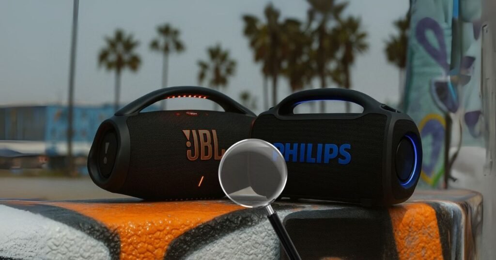 JBL Boombox vs. Philips BoomBeat
