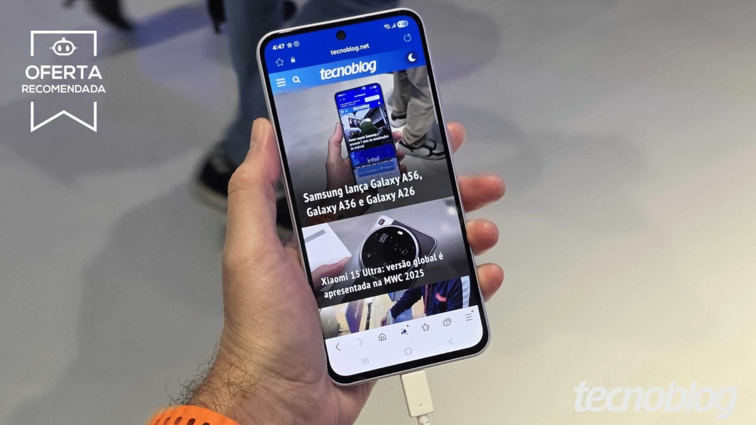 Galaxy A36 256 GB cai 47 % e vira destaque no Magalu; vale o investimento? - Imagem do artigo