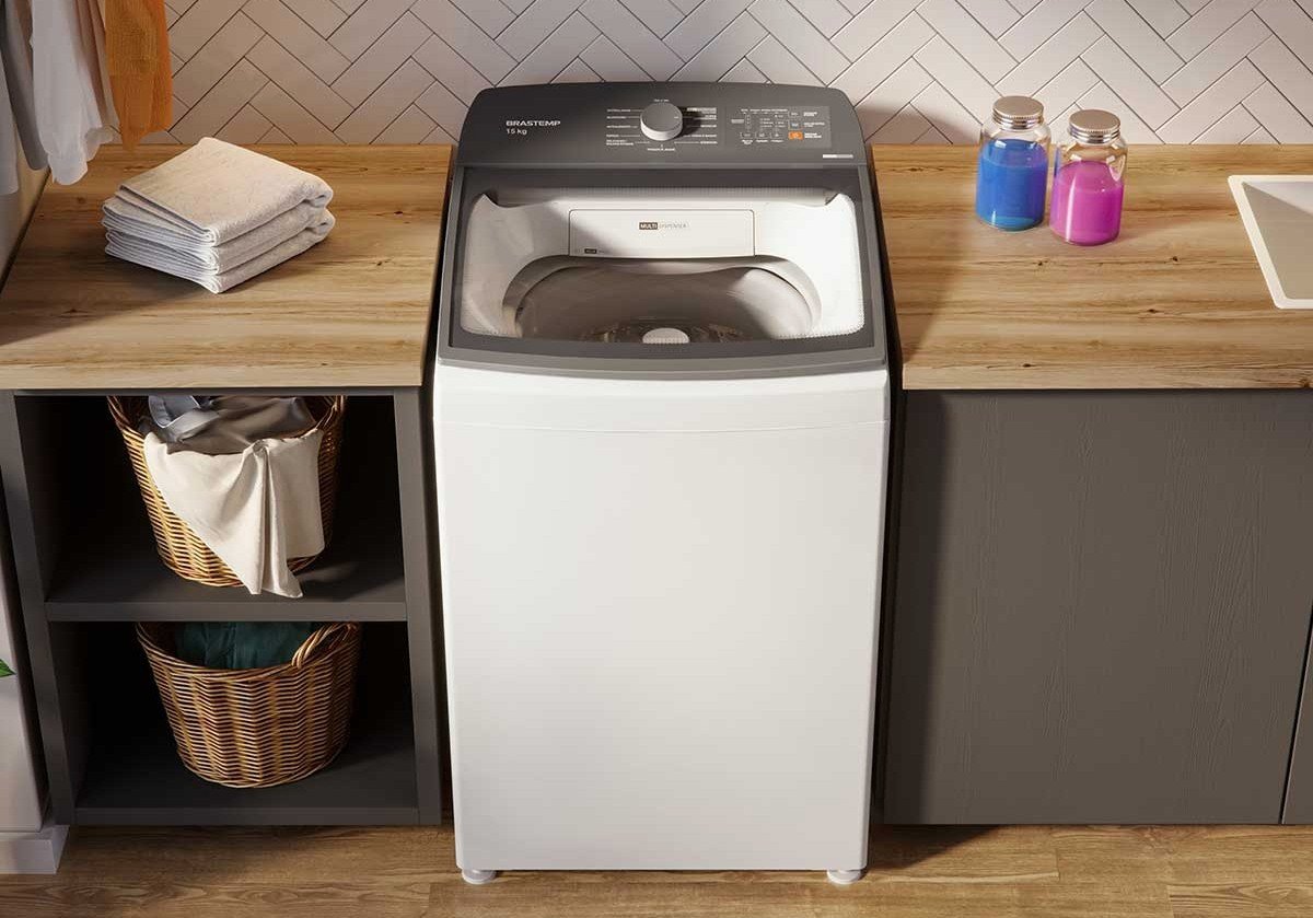 Brastemp renova linha de lavadoras e disputa mercado com opções de 10 kg a 15 kg - Imagem do artigo
