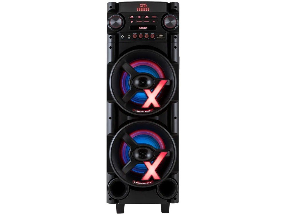 Amvox ACA 1000 New X entrega 1.000 W e busca dominar festas com custo menor - Imagem do artigo original