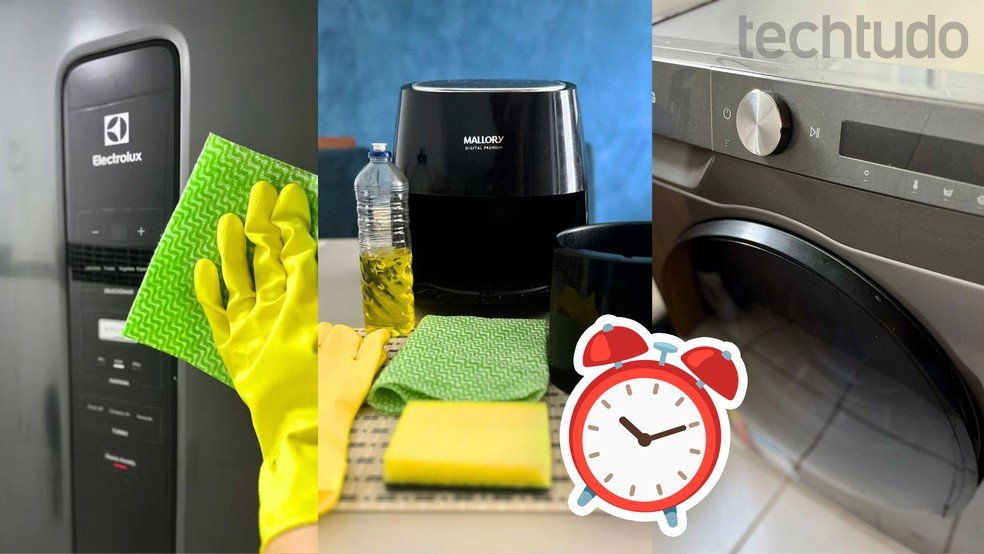 Limpeza expressa coloca Air Fryer, lava e seca e geladeira em ordem em 5 minutos - Imagem do artigo original