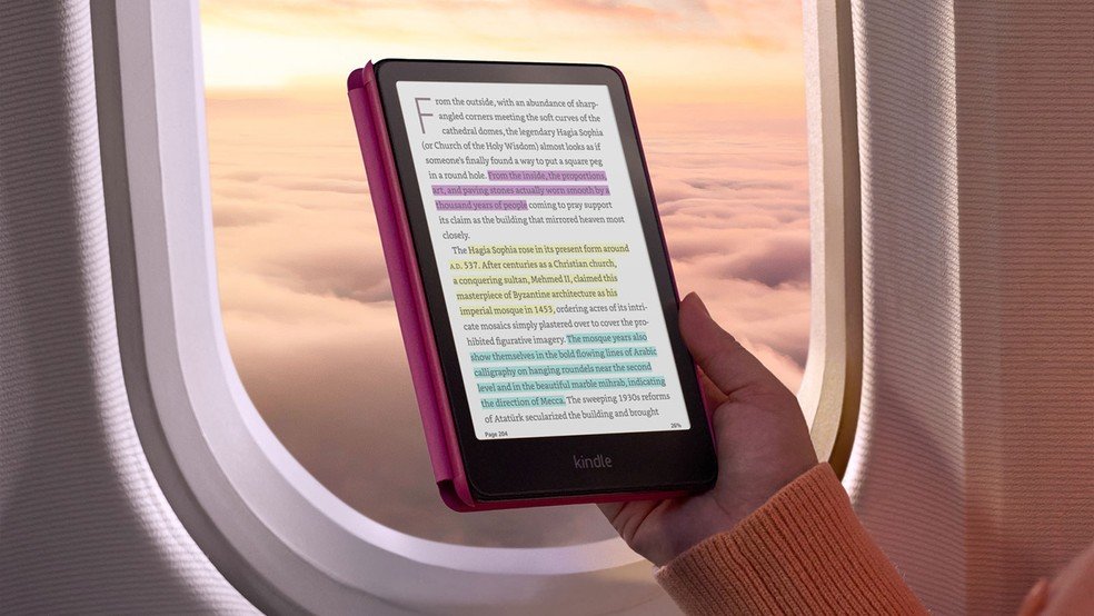 Kindle Colorsoft estreia no Brasil com tela colorida e mexe no mercado de e-readers - Imagem do artigo original