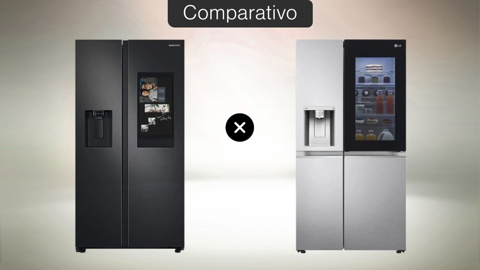 Comparativo mostra qual geladeira smart rende mais: Samsung Family Hub ou LG Instaview - Imagem do artigo original