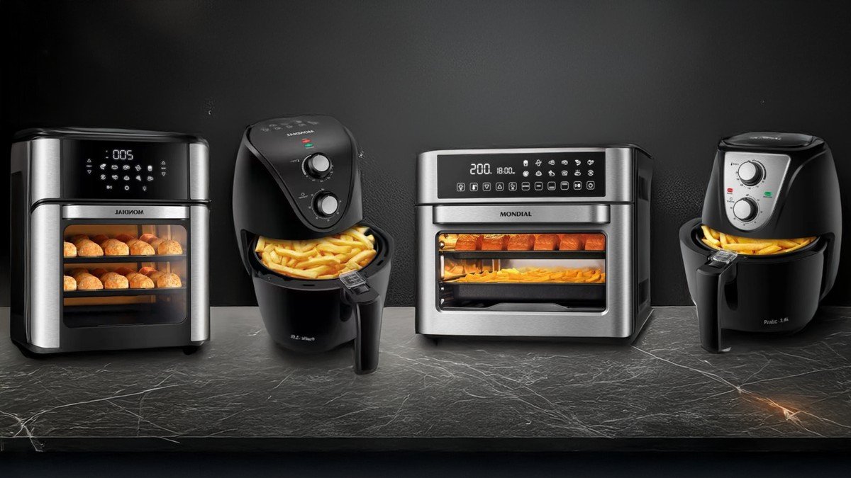 Air Fryer Mondial oferece 7 opções de baixo custo e manutenção simples - Imagem do artigo original