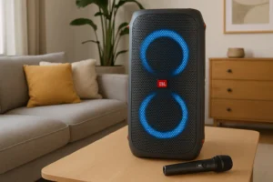 JBL PartyBox recebe microfones sem fio e leva karaokê a qualquer festa