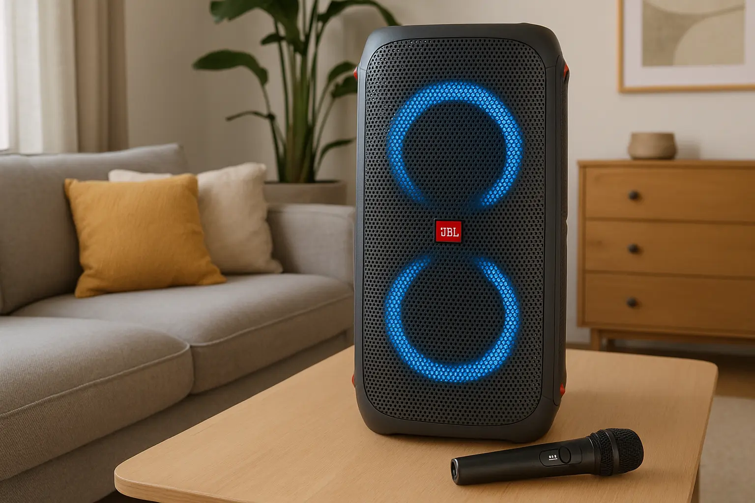 JBL PartyBox recebe microfones sem fio e leva karaokê a qualquer festa - Imagem do artigo