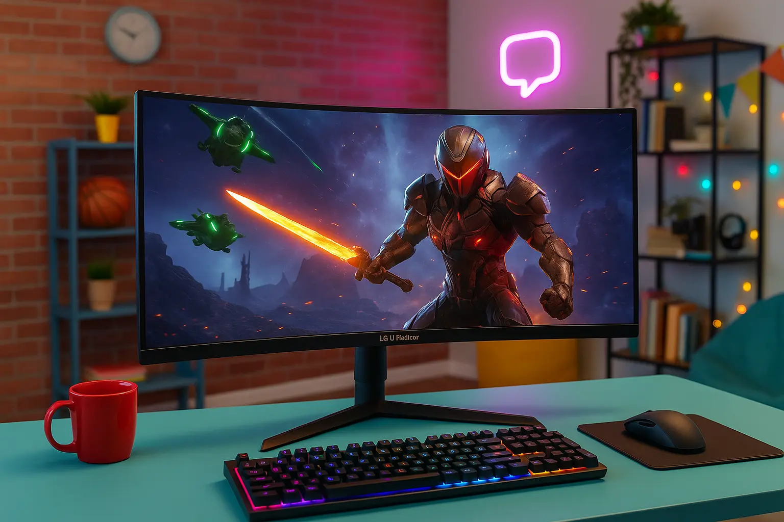 Seis monitores gamer curvos chegam ao Brasil com entrega imediata e preços competitivos - Imagem do artigo