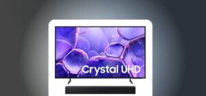 Samsung 50 Crystal 4K U8100F estreia com 7 anos de suporte e Gaming Hub; vale o investimento?