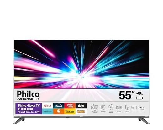 Philco 55″ em 2025: 6 TVs grandes que unem 4K, streaming rápido e preço competitivo - Imagem do artigo