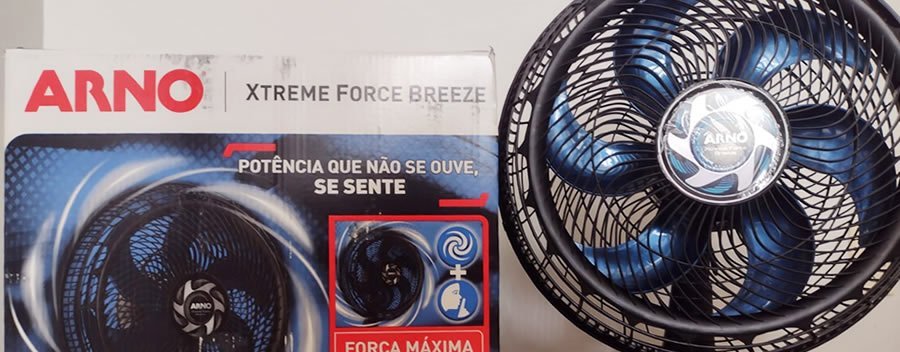 Ventilador Arno Xtreme Force entrega vento forte com baixo consumo; veja análise - Imagem do artigo original