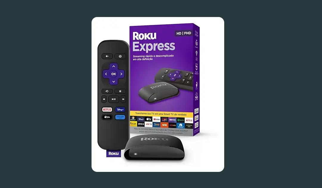 Roku Express transforma qualquer TV em smart por menos de R$300 - Imagem do artigo