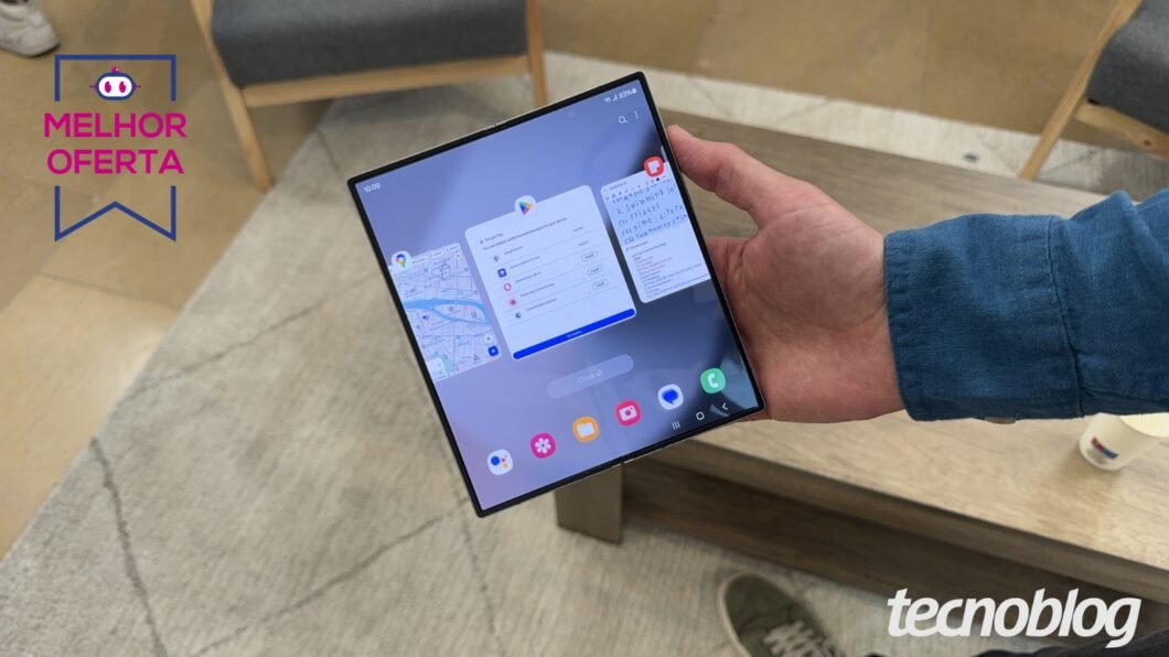 Galaxy Z Fold 6 despenca 56% e vira dobrável mais competitivo no Brasil - Imagem do artigo