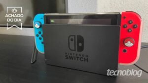 Promoção relâmpago reduz Nintendo Switch para R$ 1.762 e aquece Dia das Crianças