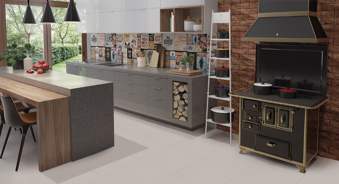 Fogão a lenha ganha versões compactas e rústicas para aquecer e cozinhar no inverno - Imagem do artigo