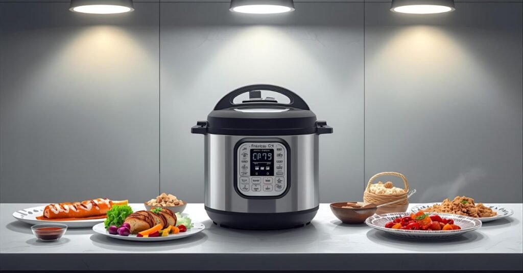 Panela elétrica de pressão 6 litros