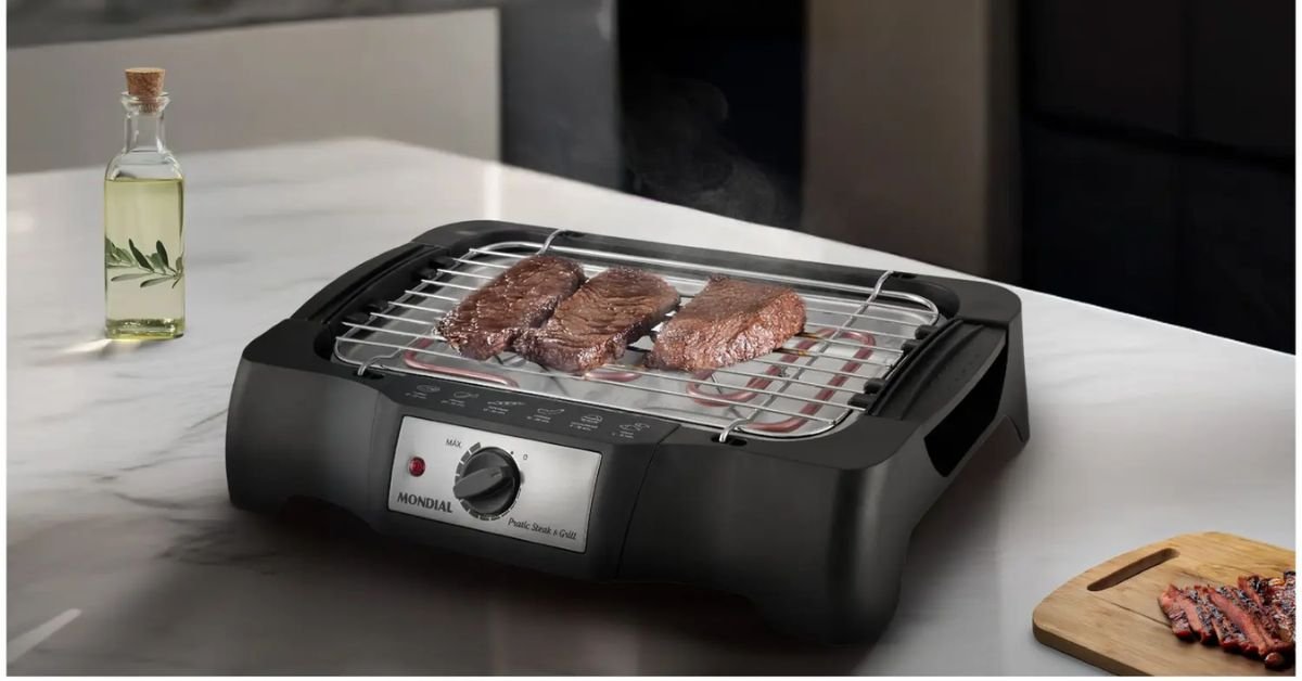 churrasqueira elétrica mondial 
