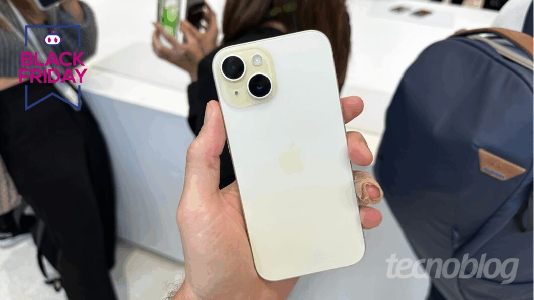 iPhone 15 com 256 GB cai 45% e vira melhor custo-benefício da Black November - Imagem do artigo