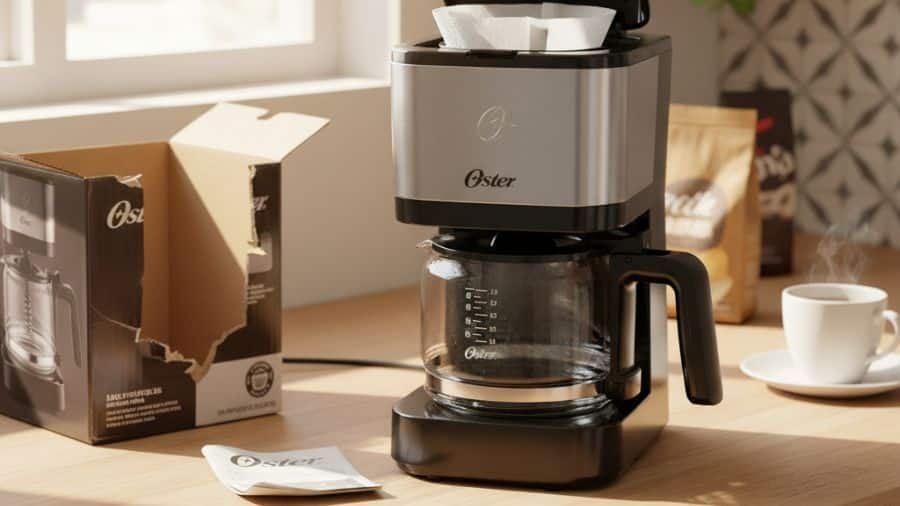 Cafeteira Oster OCAF300 prepara café rápido e libera espaço: vale a pena? - Imagem do artigo