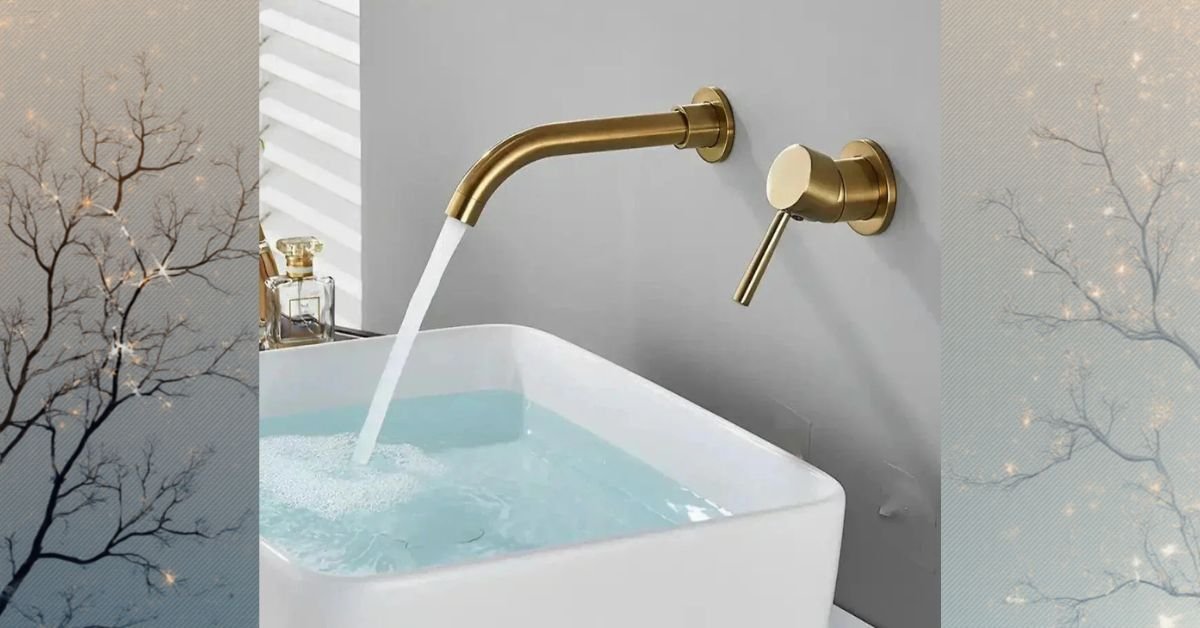 torneira de parede para banheiro