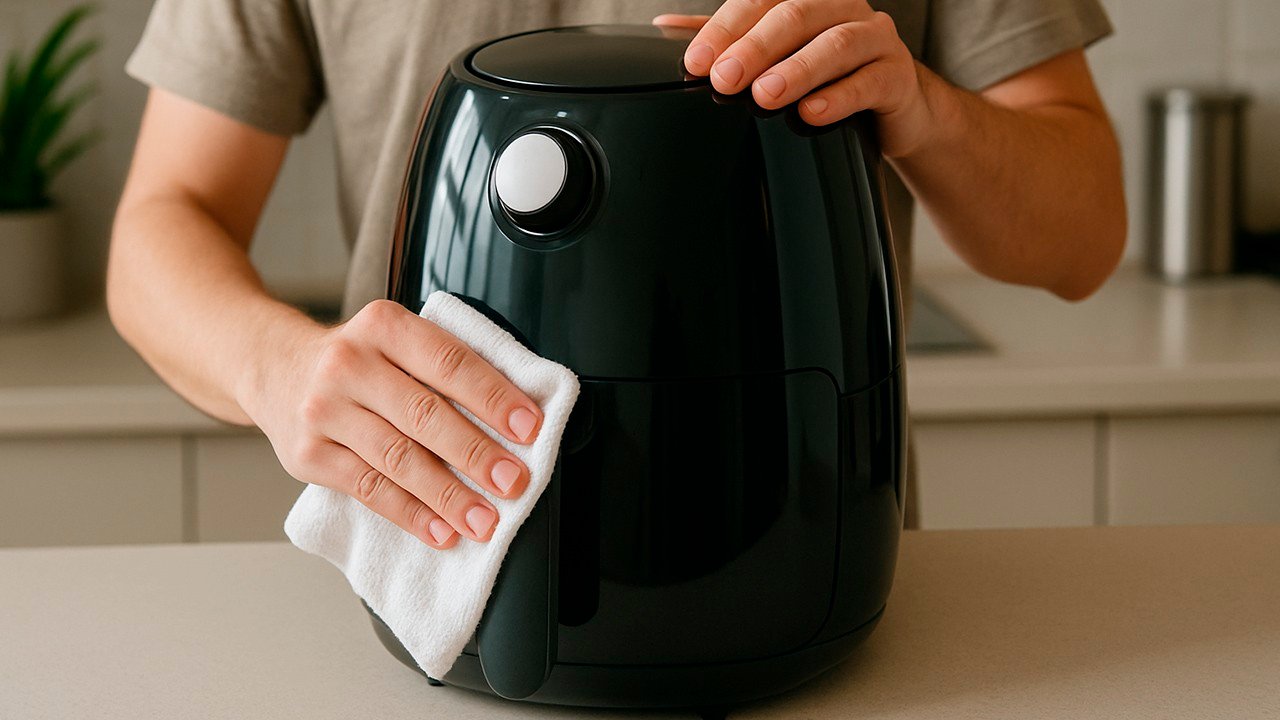 Limpeza de Air Fryer: Guia Definitivo com 6 Soluções Testadas que Preservam o Antiaderente - Imagem do artigo
