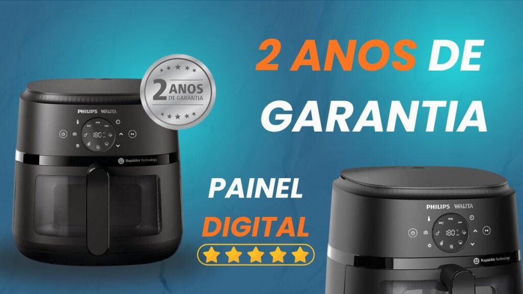 Airfryer Philips Walita Série 2000 XL entrega capacidade e crocância na medida para dois - Imagem do artigo