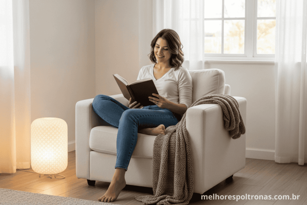 Poltrona de Leitura Ideal: 7 Modelos de 2026 que Elevam Conforto e Estilo - Imagem do artigo