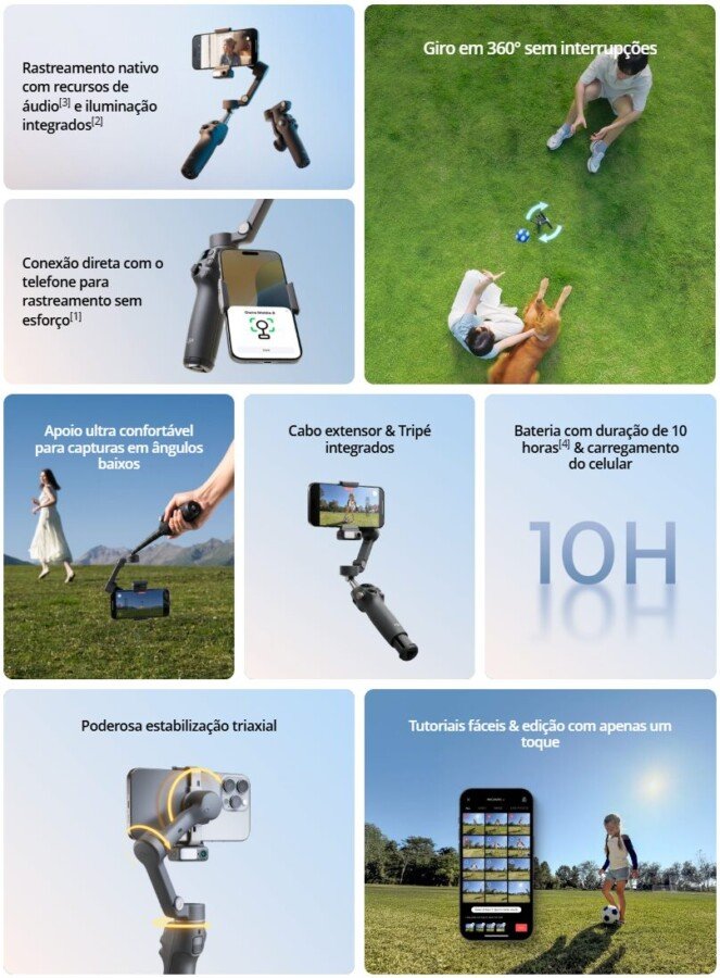 DJI OSMO Mobile 8 recebe ActiveTrack 7.0 e rotação 360º: vale o investimento? - Imagem do artigo original